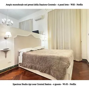 Metro Garibaldi - Loft Con Wifi E 4 Posti Letto Presso La Stazione Di Neapel